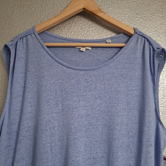 NWT Max Studio Linen Blend Sleeveless Top    Size M - Picture 9 of 12